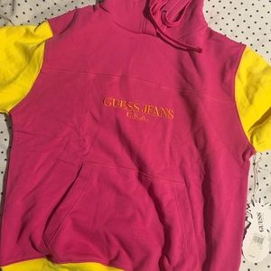 Guess x Farmers Market Hoodie Pink Lemonade Colorway (RARE)